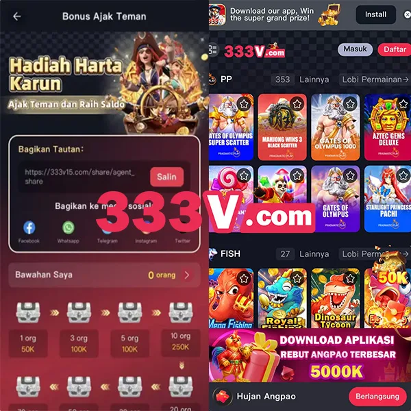 333V Login Resmi APK 2026